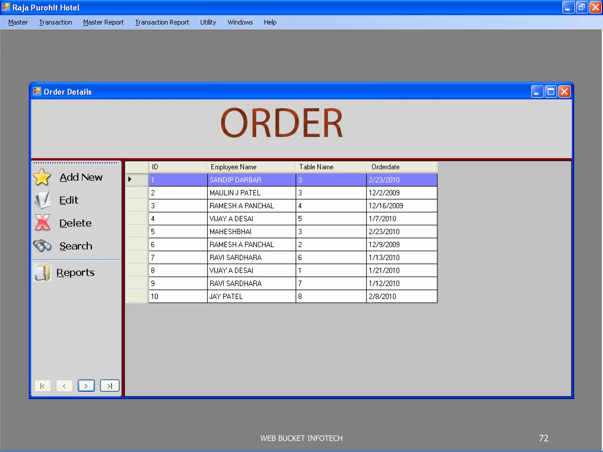 WEB BUCKET INFOTECH 72
 