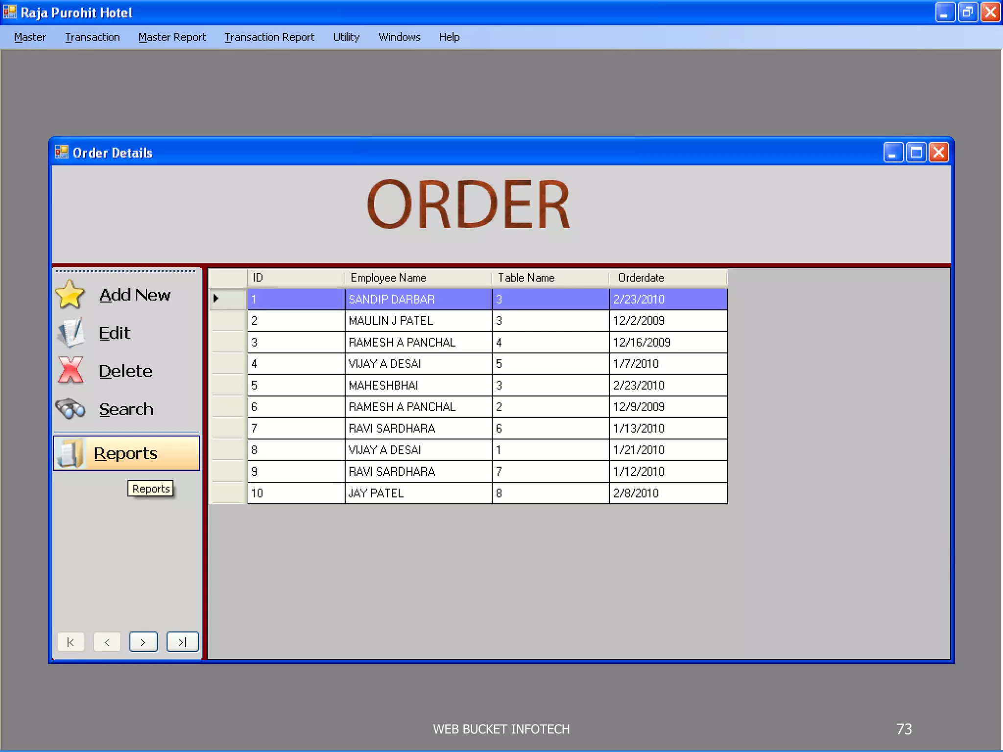 WEB BUCKET INFOTECH 73
 
