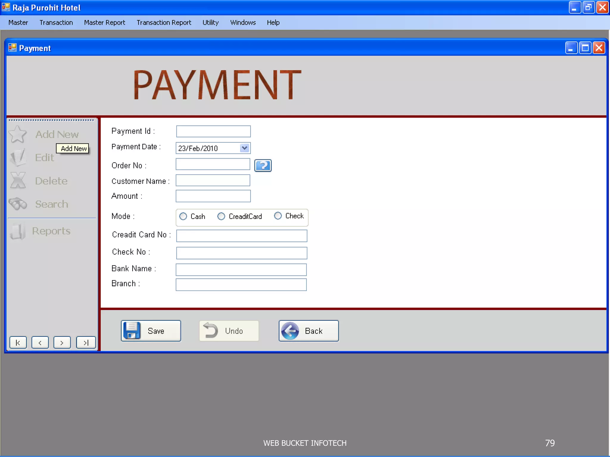 WEB BUCKET INFOTECH 79
 