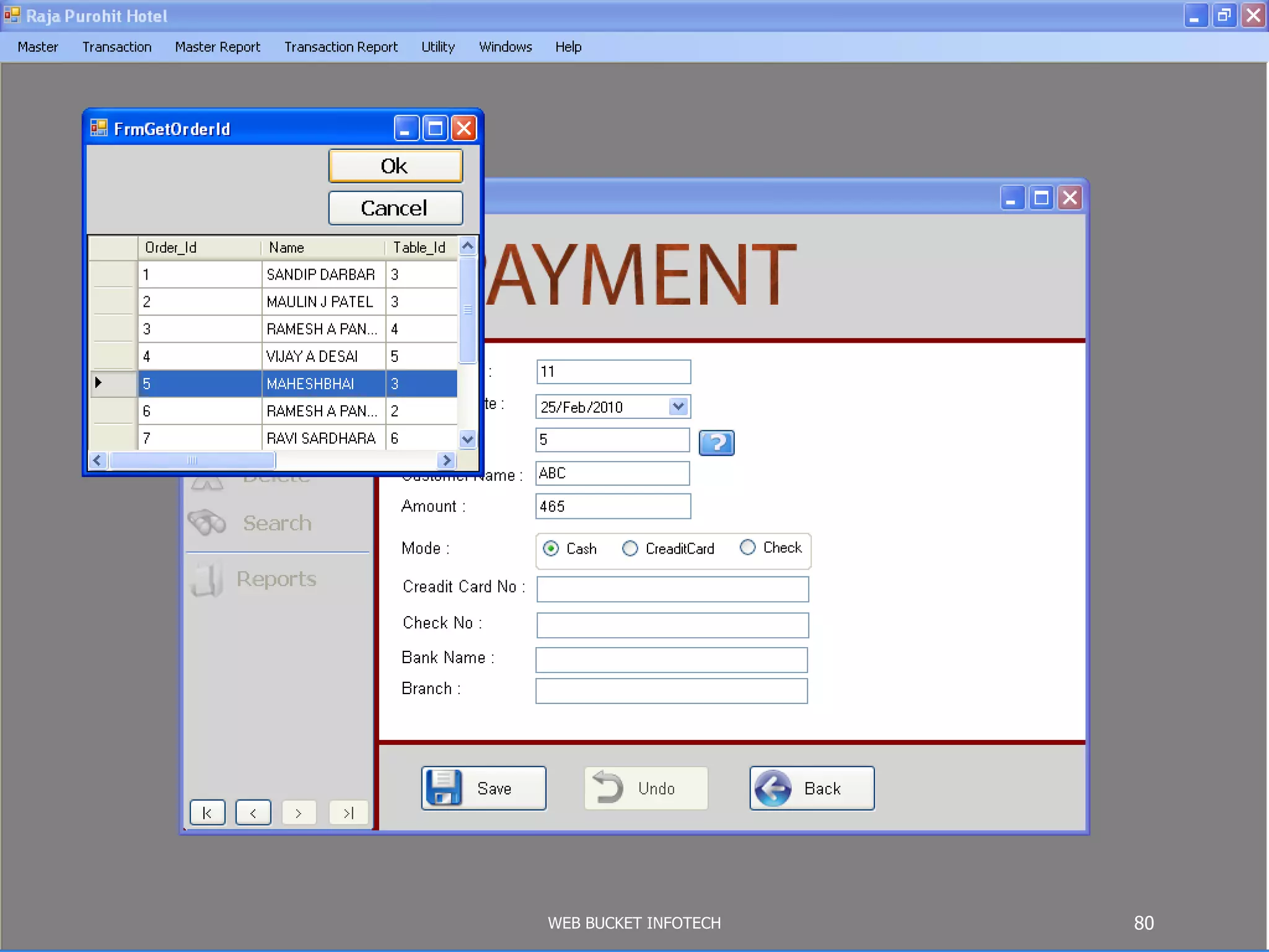 WEB BUCKET INFOTECH 80
 