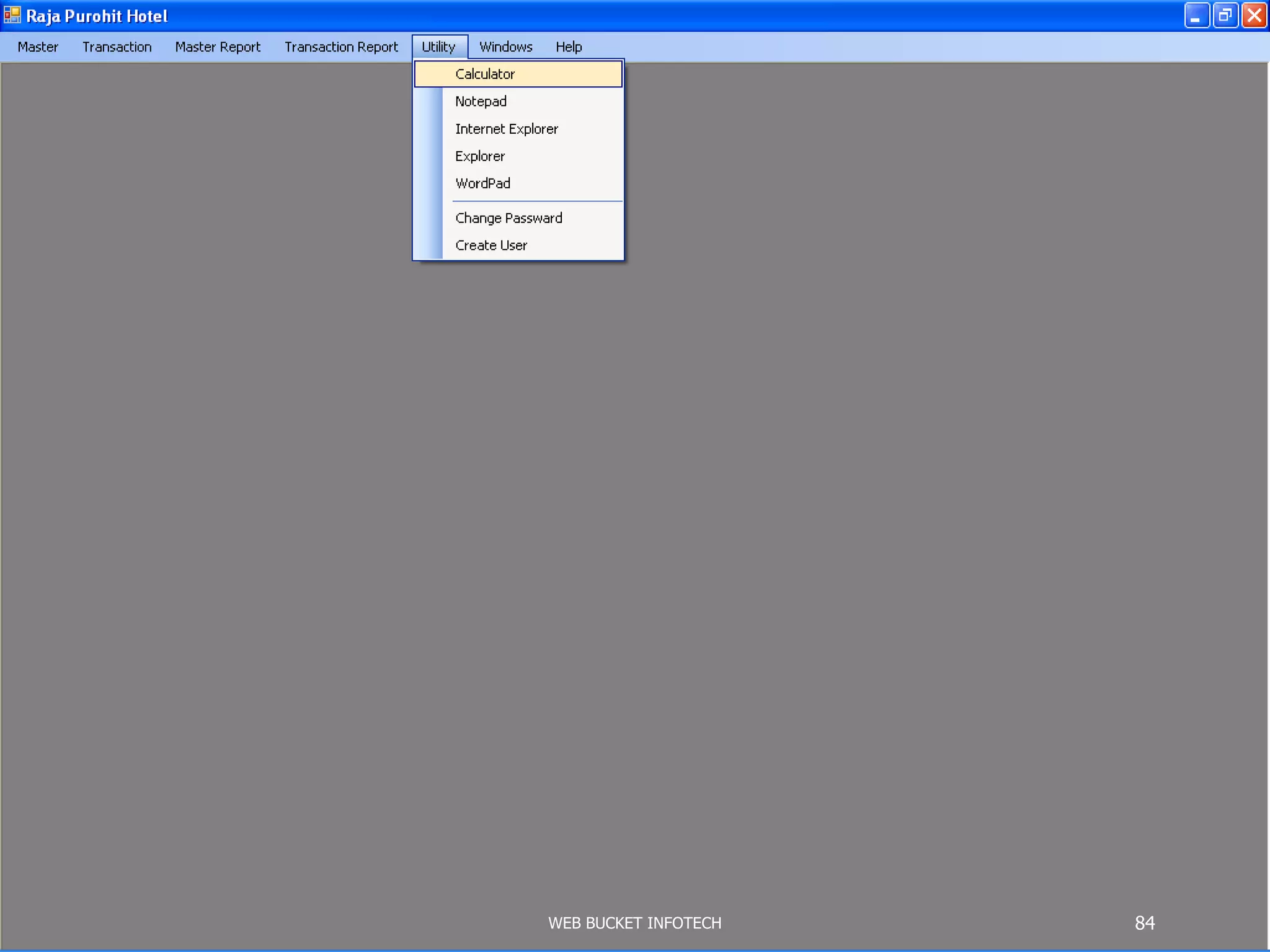 WEB BUCKET INFOTECH 84
 