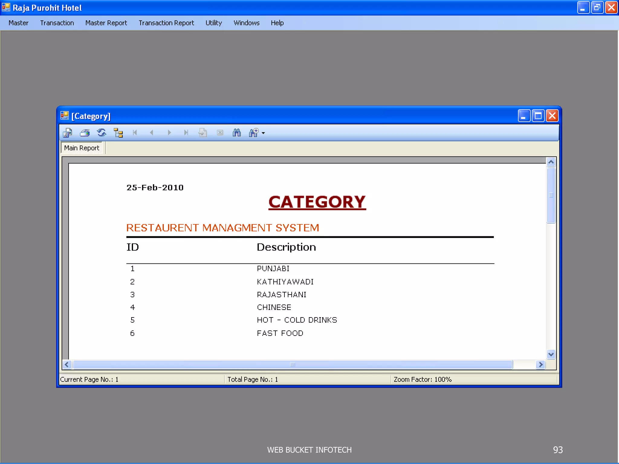 WEB BUCKET INFOTECH 93
 