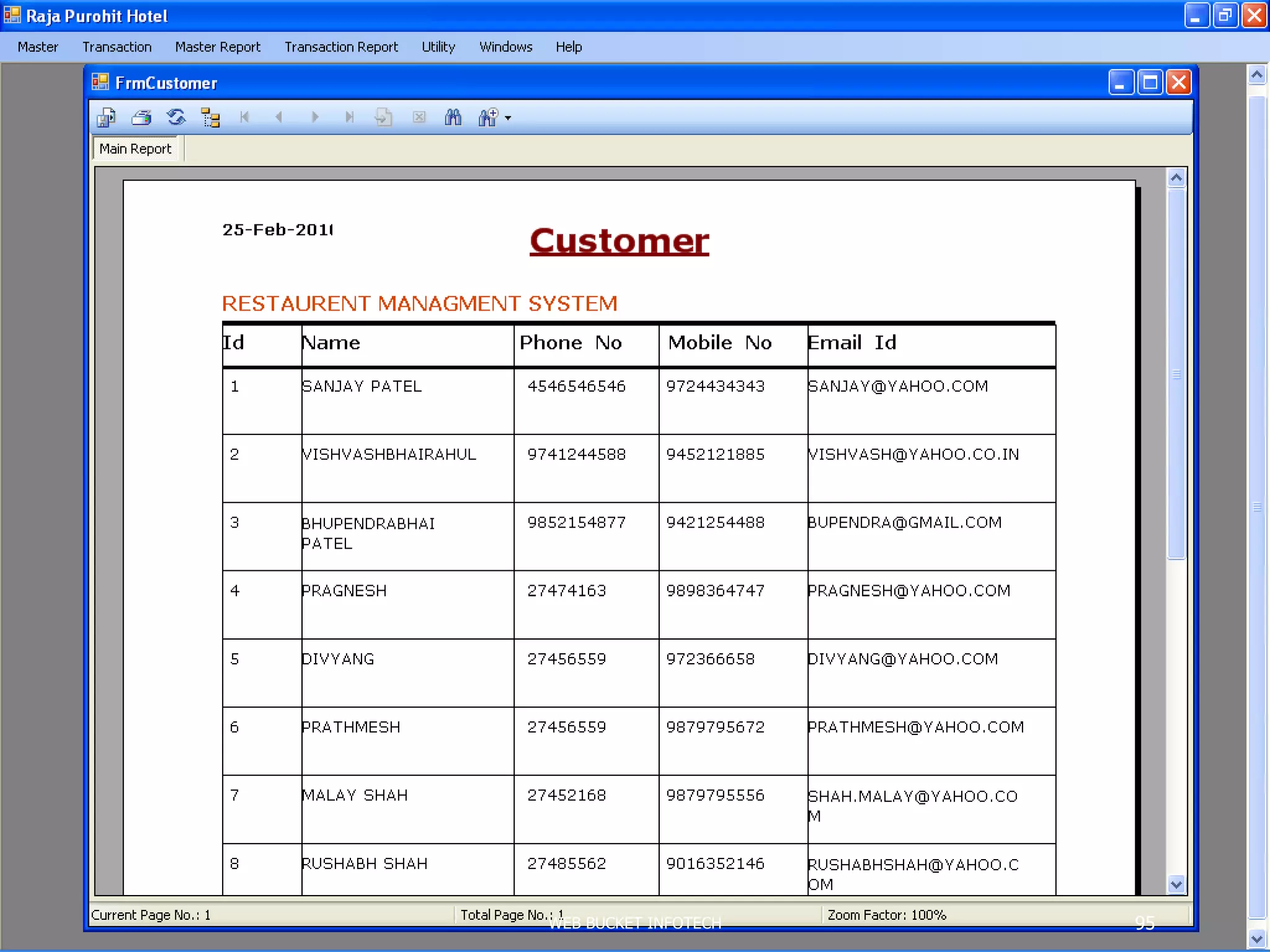 WEB BUCKET INFOTECH 95
 