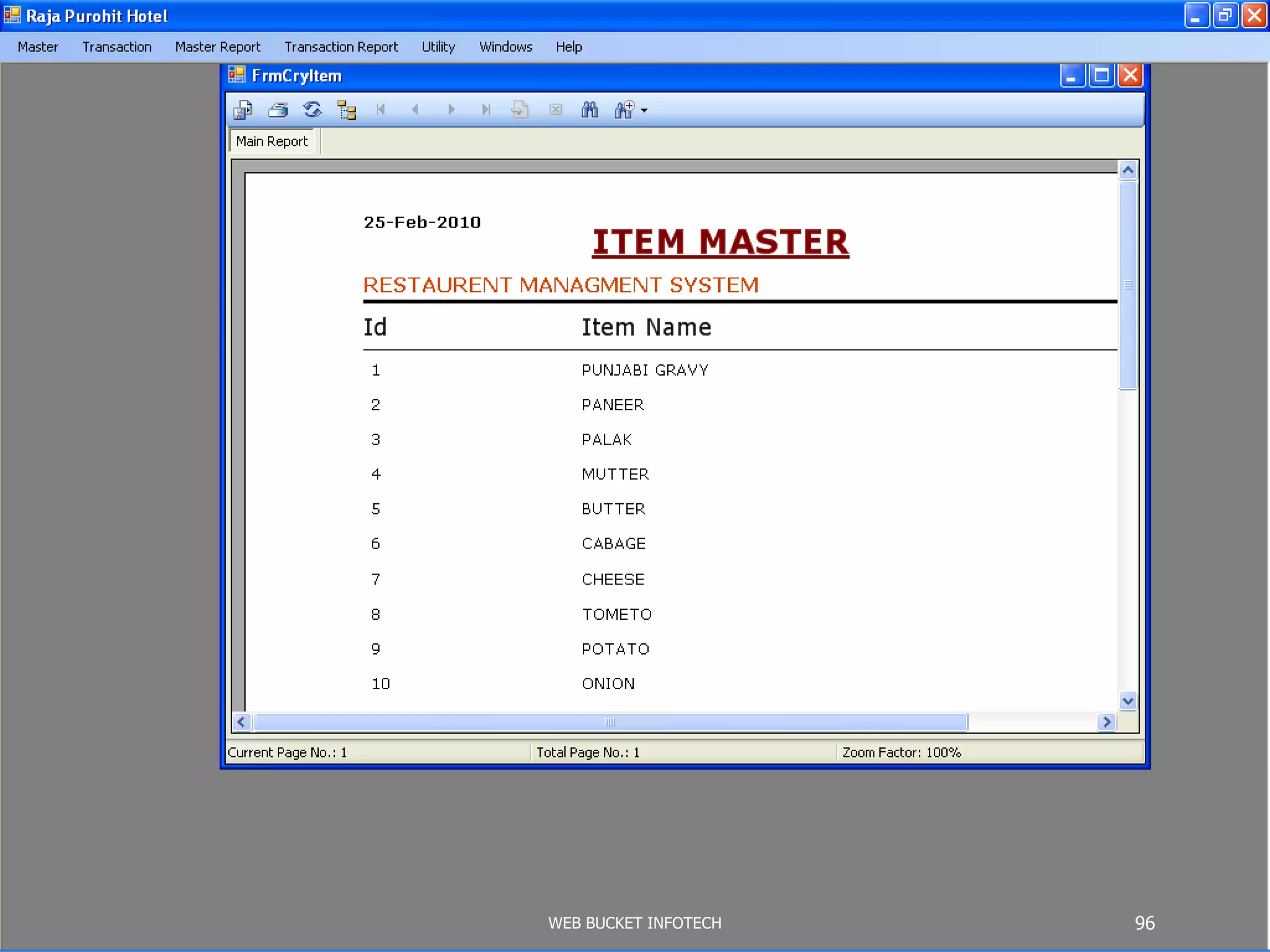 WEB BUCKET INFOTECH 96
 