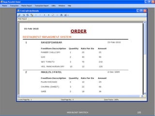 WEB BUCKET INFOTECH 105
 