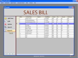 WEB BUCKET INFOTECH 77
 