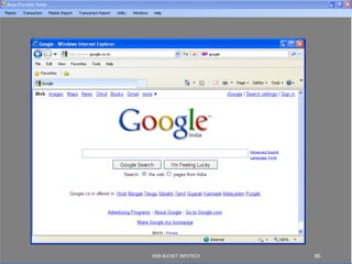 WEB BUCKET INFOTECH 86
 