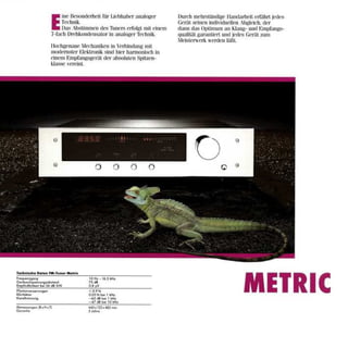 RESTEK Broschüre von 1992