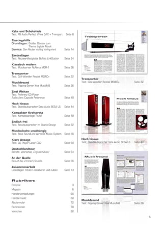 RESTEK MDAC+ Testbericht in einsnull März 2010