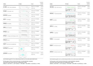 EDITOR Vorverstärker
EPOS+CD Player mit D/A Wandler und HDCD
ERGO FM Tuner
EMAS Phonoverstärker
EXTRACT Mono Endstufe
RE ST EK EM A S
MONOPOWER AMPLIFIER EXTRACT
WATT/8OHM
PEA K
PR O TEC T
LS- O N
AUT O
CAP 680P
SYNCROAUTO
OUT B
OUT A
PEAK
5.350,00
5.100.00
5.650,00
4.250,00
5.350,00
5.400,00
4.000,00
5.100,00
2.750,00
2.400,00
Chrom, Acryl
Chrom, Acryl
Chrom, Acryl
Chrom, Acryl
Chrom, Acryl
RE ST EK EDA B
HESSEN BAND III
BAND IIIAUTO
OUT B
OUT A
M ONO P OW E R A MP L IFIE R E XTE NT
WA TT/8 OH M
d B
EXTENT Mono Endstufe
EDAB+FM und DAB+ Tuner
6.000,00
5.600,00
Chrom, Acryl
Chrom, Acryl 5.550,00
5.300,00
Artikel E Serie Front
RE ST EK EDI T+
RE ST EK EPO S
RE ST EK ER GO
P97 MDR KULT
10 67:54
PHONO -67.5
ANT. AAUTO
ANT. B
TUNINGSQUELCH
RDS
AFC
STEREO
MONO
SIGNAL
AUTO
SHUFFLE
PROGRAM
REPEAT
DISC
TRACK
SYNCROAUTO
SPLIT A
SPLIT BSQUELCH
OUT A
PEAK
REC A
REC B
Verkaufspreis
Unverbindlicher
Empfohlener
RE ST EK ECA B
SWR 3
PCMAUTO
LOCKEDECAB+DVB-C audio only Kabelradio
Chrom, Acryl
Schwarz, Alu, Champagner
4.100,00
3.850,00
ESAT+DVB-S audio only Satellitenradio
4.000,00
3.750,00
Chrom, Acryl
RE ST EK ESA T
MDR FIGARO
AUTO
Ac3
INVLOCKED
VOLUME
EPAL Stereo Vollverstärker
5.350,00
5.100.00
Chrom, Acryl
RE ST EK ED IT OR
PHONO -67.5
SYNCROAUTO
SPLIT A
SPLIT BSQUELCH
OUT A
PEAK
REC A
REC B
EPOD CD Drive
5.050,00
4.800,00
Chrom, Acryl
RE ST EK EPO S
10 67:54
AUTO
SHUFFLE
PROGRAM
REPEAT
DISC
TRACK
RESTEK AG · Untere Feldstr. 13 · 34277 Fuldabrück · T: 0561/42089 · F: 0561/42080 · M: info@restek.de · 01/2020
Mit Erscheinen dieser Preisliste werden alle vorangegangenen ungültig.
Die Preise gelten pro Stück. Technische Änderungen und Liefermöglichkeiten vorbehalten.
Die Fernbedienung gehört nicht zum Lieferumfang der Geräte und muss daher separat bestellt werden.
EDIT+ Vorverstärker
RE ST EK ED IT OR
PHONO -67.5
SYNCROAUTO
SPLIT A
SPLIT BSQUELCH
OUT A
PEAK
REC A
REC B
Schwarz, Alu, Champagner
Chrom, Acryl
3.750,00
4.000,00
Schwarz, Alu, Champagner
Schwarz, Alu, Champagner
Schwarz, Alu, Champagner
Schwarz, Alu, Champagner
Schwarz, Alu, Champagner
Schwarz, Alu, Champagner
Schwarz, Alu, Champagner
Schwarz, Alu, Champagner
Schwarz, Alu, Champagner
Schwarz, Alu, Champagner
Artikel M Serie Front Verkaufspreis
Unverbindlicher
Empfohlener
MDAC+ Digital Analog Wandler
POWER MT 1A
RESTEK
SAMPLE RATE 192kS
Schwarz, Alu, Champagner
Chrom, Acryl
MCAB+ DVB-C audio only Tuner
1.600,00
1.500,00
RFIN DIGITAL
R ISK O F ELEC TR IC SH O CK
CAUTION
DO NOT O PEN
230 V AC
50/60 Hz
RESTEK MCAB+
TOSLINK
L
OUT
R
POWER MT 1A RFOUT
DE 63702507HANDMADE IN GERMANY
BAYERN 4 KLASSIK
MINT Vollverstärker TUNER 56
L
OUT R
R
POWER MT 1A
DE 63702507HANDMADE IN GERMANY
IN 4 IN 3 IN 2 IN 1OUT L
R IS K O FEL ECTR IC SH O CK
CAUTION
DO N OT OPEN
230 V A C
50/60 Hz
RESTEK MINT
OUT 5 IN
R ISK O F ELECTR IC S H O CK
CAUTION
DO NOT OPEN
230 V AC
50/60 Hz
MDAC+
OUT
DE 63702507HANDMADE IN GERMANY
OUT IN IN IN IN 1
2
3
4
5
6
7
1
2
IN 10
9
8
4
3
OUT 6REMOTE
Schwarz, Alu, Champagner
Chrom, Acryl 1.900,00
1.800,00
Schwarz, Alu, Champagner
Chrom, Acryl 2.000,00
1.900,00
MPRE+ Vorverstärker
MPLA+ CD Player
REMOTE DIGITAL
R ISK O F ELEC TR IC SH O CK
C A UTIO N
DO NOT OPEN
230 VA C
50/60 Hz
RESTEK MPLA+
TOSLINK
L
OUT
R
POWER MT 1A
DE 63702507HANDMADE IN GERMANY
IN 7 IN 5
R ISK O F ELEC TR IC SH O C K
CAUTION
DO NOT OPEN
230 V AC
50/6 0 Hz
RESTEK MPRE+
IN 6
L
OUT
R
POWER MT 1A
DE 63702507HANDMADE IN GERMANY
REMOTE IN 4 IN 3 IN 2 IN 1
VOLUME 79
> 02:25
MRIA+ Phonovorverstärker
R ISK O F ELEC TR IC SH O C K
CAUTION
DO NOT OPEN
230 V AC
50/6 0 Hz
RESTEK MRIA+
OUTPOWER MT 1A
DE 63702507HANDMADE IN GERMANY
REMOTE GND
R
R ISK O F ELEC TR IC SH O C K
CAUTION
DO NOT OPEN
230 V AC
50/6 0 Hz
MRIA+
OUT
HANDMADE IN GERMANY
REMOTE GND IN
BALANCE +0,5dB
L
RESTEK AG · Untere Feldstr. 13 · 34277 Fuldabrück · T: 0561/42089 · F: 0561/42080 · M: info@restek.de · 01/2020
MSAT+ DVB-S audio only Tuner
LNBIN DIGITAL
R IS K O F ELECTR IC SH O CK
C A UTIO N
DO NOT OPEN
230 V A C
50/6 0 Hz
RESTEK MSAT+
TOSLINK
L
OUT
R
POWER MT 1A LNBOUT
DE 63702507HANDMADE IN GERMANY
DKULTUR
MTUN+ UKW, DAB und DAB+ Tuner
ANT ADIGITAL
R ISK O F ELEC TR IC SH O CK
CAUTION
DO NO T O PEN
230 V AC
50/6 0 Hz
RESTEK
TOSLINK
L
OUT
R
POWER MT 1A ANT B
DE 63702507HANDMADE IN GERMANY
103,70
MTUN+
Schwarz, Alu, Champagner
Chrom, Acryl 1.700,00
1.600,00
Schwarz, Alu, Champagner
Chrom, Acryl 1.450,00
1.350,00
Schwarz, Alu, Champagner
Chrom, Acryl 1.350,00
1.250,00
Schwarz, Alu, Champagner
Chrom, Acryl 1.560,00
1.500,00
Schwarz, Alu, Champagner
Chrom, Acryl 1.450,00
1.350,00
Mit Erscheinen dieser Preisliste werden alle vorangegangenen ungültig.
Die Preise gelten pro Stück. Technische Änderungen und Liefermöglichkeiten vorbehalten.
Die Fernbedienung gehört nicht zum Lieferumfang der Geräte und muss daher separat bestellt werden.
 