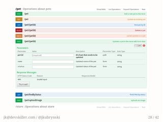 jk@devskiller.com / @jkubrynski 28 / 42
 