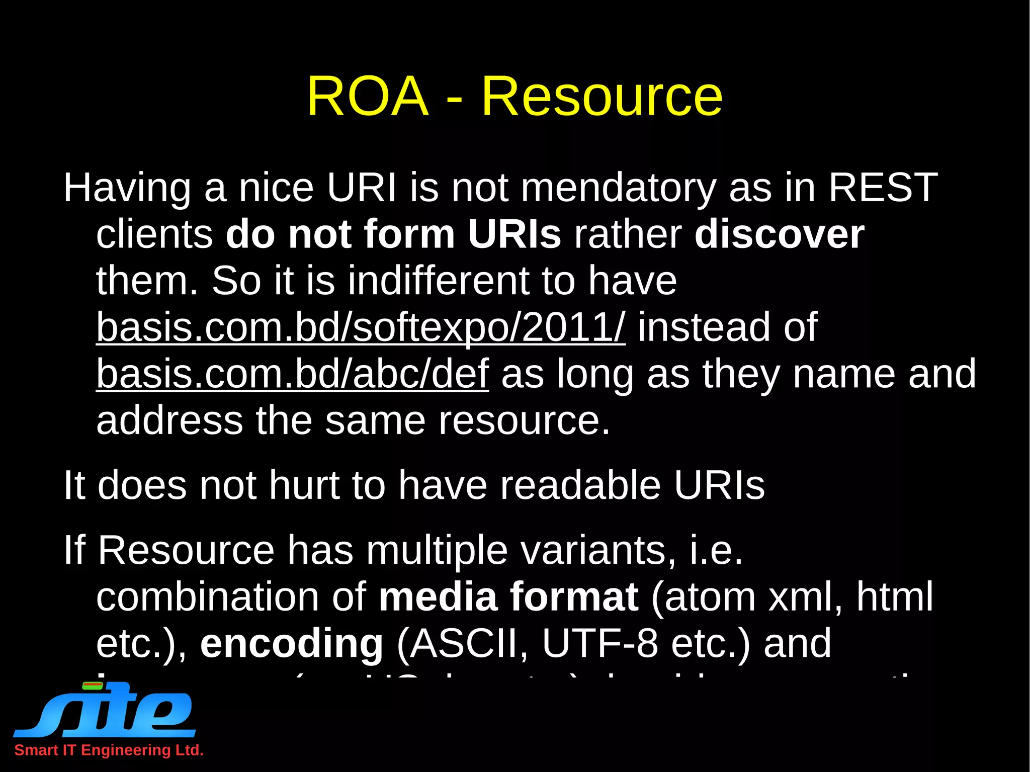 Components evolve independently 