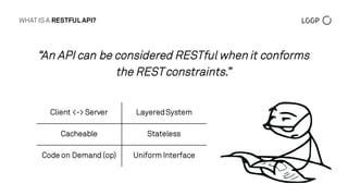All you need to know when designing RESTful APIs | PPT