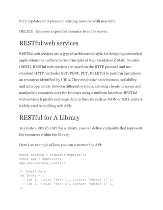 RESTful API in Node.pdf
