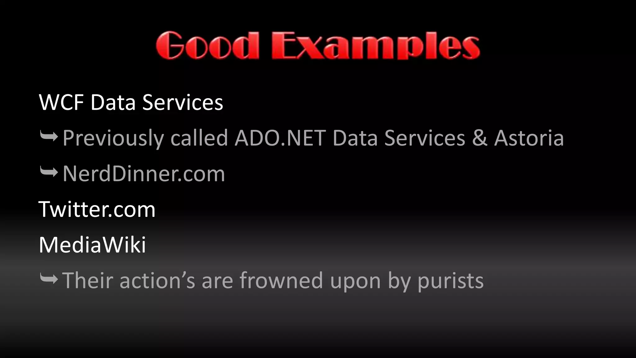 Security102How can I do authentication?It’s built on HTTP, so everything you have for authentication in HTTP is availablePLUSYou could encode your authentication requirements into the input fields