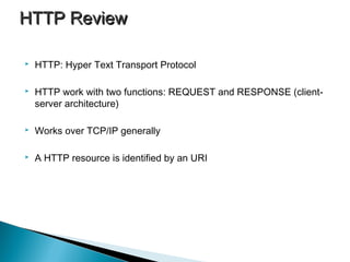 RESTFul Web Services - Intro | PPT