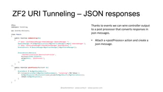 RESTful modules in zf2 | PPT