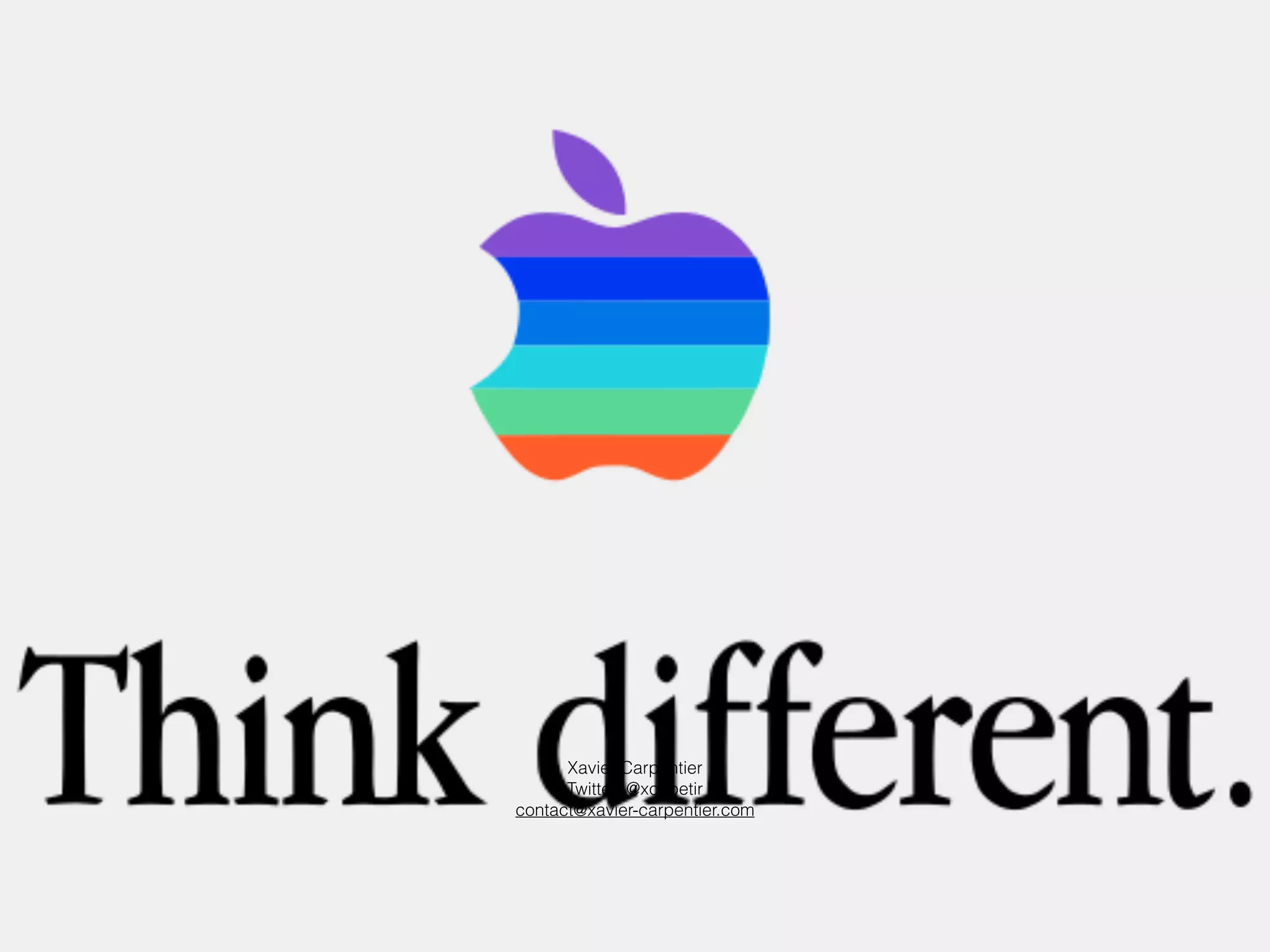 Xavier Carpentier
Twitter: @xcapetir
contact@xavier-carpentier.com
 