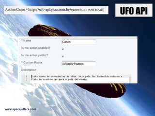 UFO APIAction Casos - http://ufo-api.piaz.com.br/casos (GET POST HEAD)
 