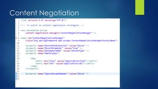 Content Negotiation
 