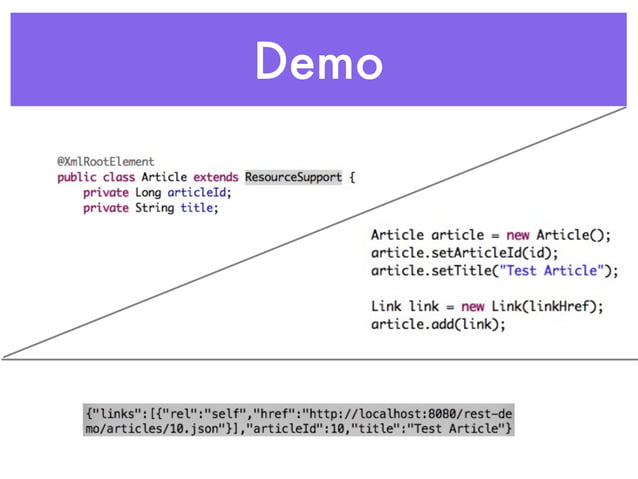 RESTful Web Services with Spring MVC