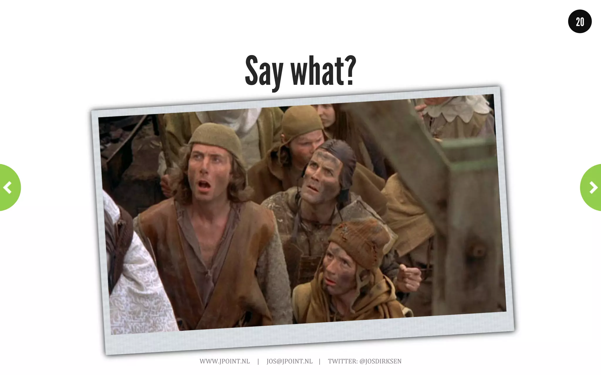 20




Level 2 is easy, how do we do HATEOAS?~	
  Worst	
  acronym	
  ever!	
  ~	
  




          WWW.JPOINT.NL	
  	
  	
  	
  	
  |	
  	
  	
  	
  	
  JOS@JPOINT.NL	
  	
  	
  	
  |	
  	
  	
  	
  	
  TWITTER:	
  @JOSDIRKSEN	
  
 