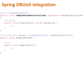 AbstractResthubTransactionAwareTest: designed to test yourservice layer
