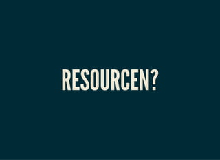 RESOURCEN?
 
