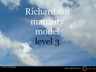 Richardson
                             maturity
                              model
                              level 3...