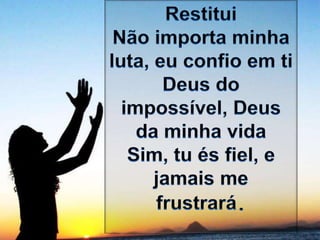 Restitui   renascer praise