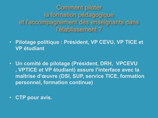 Mettre en place une démarche qualité