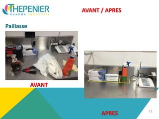 AVANT / APRES
Paillasse
11
AVANT
APRES
 
