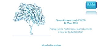 5èmes	Rencontres	de	l’IFCEO	
14	Mars	2018	
	
Pilotage	de	la	Performance	opérationnelle	
à	l’ère	de	la	digitalisation	
Visuels	des	ateliers	
 