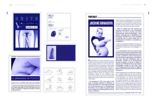 74 75
Le réveil du chat : le partenaire n°1 s’assied en tailleur et se penche en avant,
mains loin devant, dos rond venant épouser la courbure de celui du partenaire
n°2 pour en stimuler les zones érogènes par pression mutuelle.
La vendange : le partenaire n°2 se recroqueville au sol, bras étendus en
arrivant, alors que le partenaire n°2 vient stimuler les zones érogènes
dorsales du bout des doigts ou bien en les foulant avec les pieds.
La position latérale de sécurité : le partenaire n°1 simule le mort, corps
lâche, jambe droite posée sur celle du partenaire n°2 accroupi qui peut
alors explorer les zones érogènes situées sur ses flancs et cuisses.
L’étreinte du paresseux : le partenaire n°1 est recroquevillé sur le dos du
partenaire n°2, lui aussi recroquevillé, stimulant les zones érogènes
situées sur les tibias et sur le haut et bas du dos des partenaires.
Le saumon norvégien : le partenaire n°1 pose son poids sur sa jambe gauche
fléchie et, poings au sol, résiste au mouvement exercé par le partenaire n°2
allongé tête-bèche sur son dos, jambes tendues, comme à contre-courant.
Le boulanger : le partenaire n°1 s’allonge sur le ventre, jambe droite sur les cuisses du
partenaire n°2, jambe gauche s’accrochant autour de sa taille, tandis que celui-ci
s’occuper de pétrir et stimuler toute zone érogène implantée sur l’arrière du corps.
L’arc-en-ciel : le partenaire n°1 est en position recroquevillée, front contre sol,
pieds accolés à ceux du partenaire n°2 qui s’étend sur son dos et joint ses mains
derrière sa tête pour stimuler la zone érogène située entre les omoplates.
Passez pompons les carillons : les partenaires s’asseyent l’un face à l’autre et joignent
leurs mains pour exercer une plus forte pression sur leurs pieds, qu’ils érigent en
l’air, stimulant ainsi les zones érogènes situées sur la plante du pied.
Les siamois : placés fesses contre fesses, les partenaires se penchent en
avant et tendent leurs bras vers l’autre partenaire pour accéder au
points érogènes situés sur les épaules et omoplates.
... SCÉNARIO 3 - XXY : RÉTROSPECTIVE
...
SCÉNARIO 3 - XXY : RÉTROSPECTIVE
 