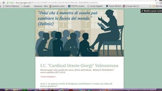 Restituzione monitoraggio insegnanti  2015-16