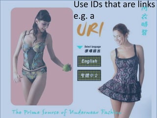 Use IDs that are links
e.g. a
 