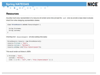 Spring HATEOAS
 