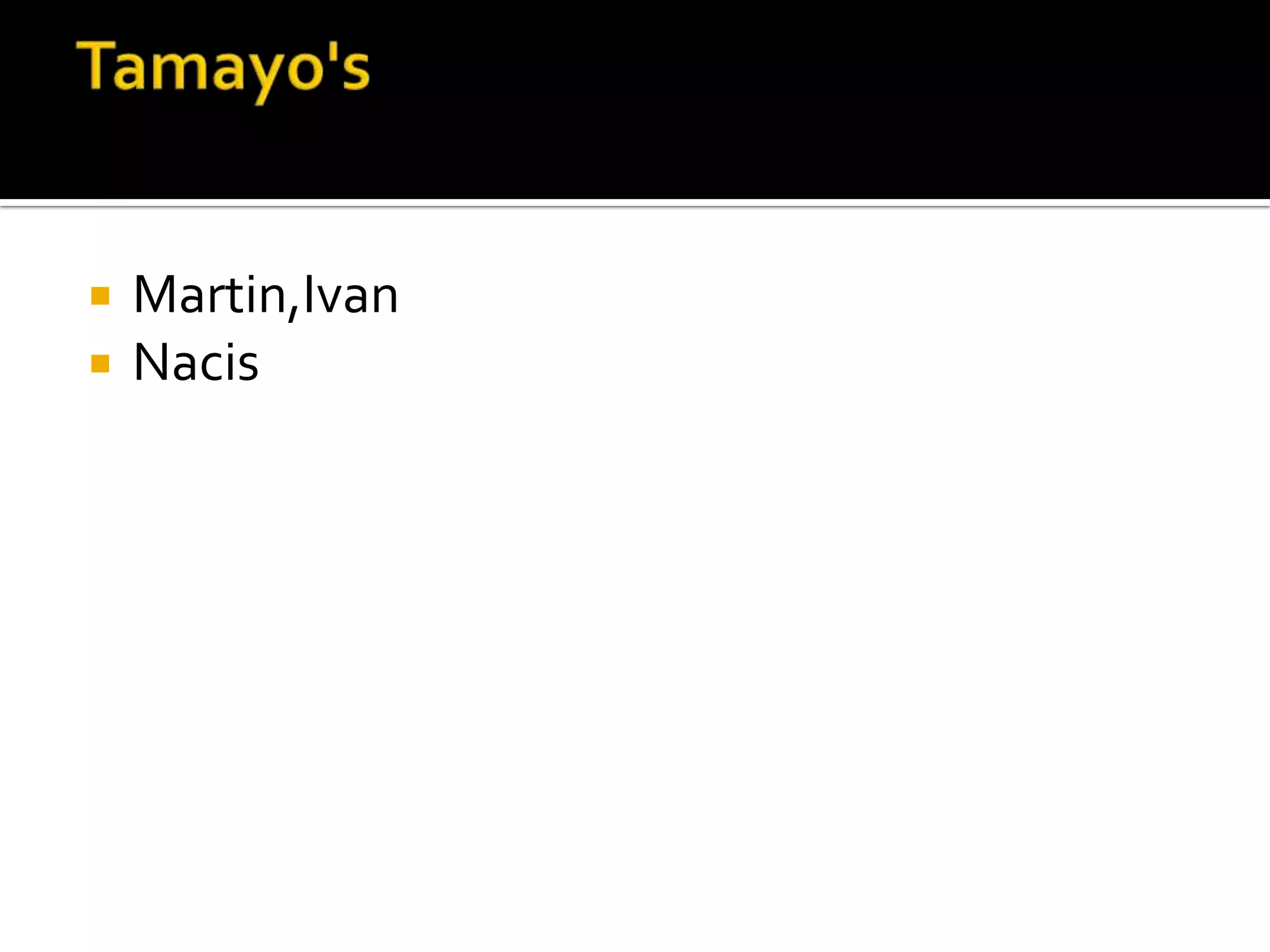 Tamayo'sMartin,IvanNacis