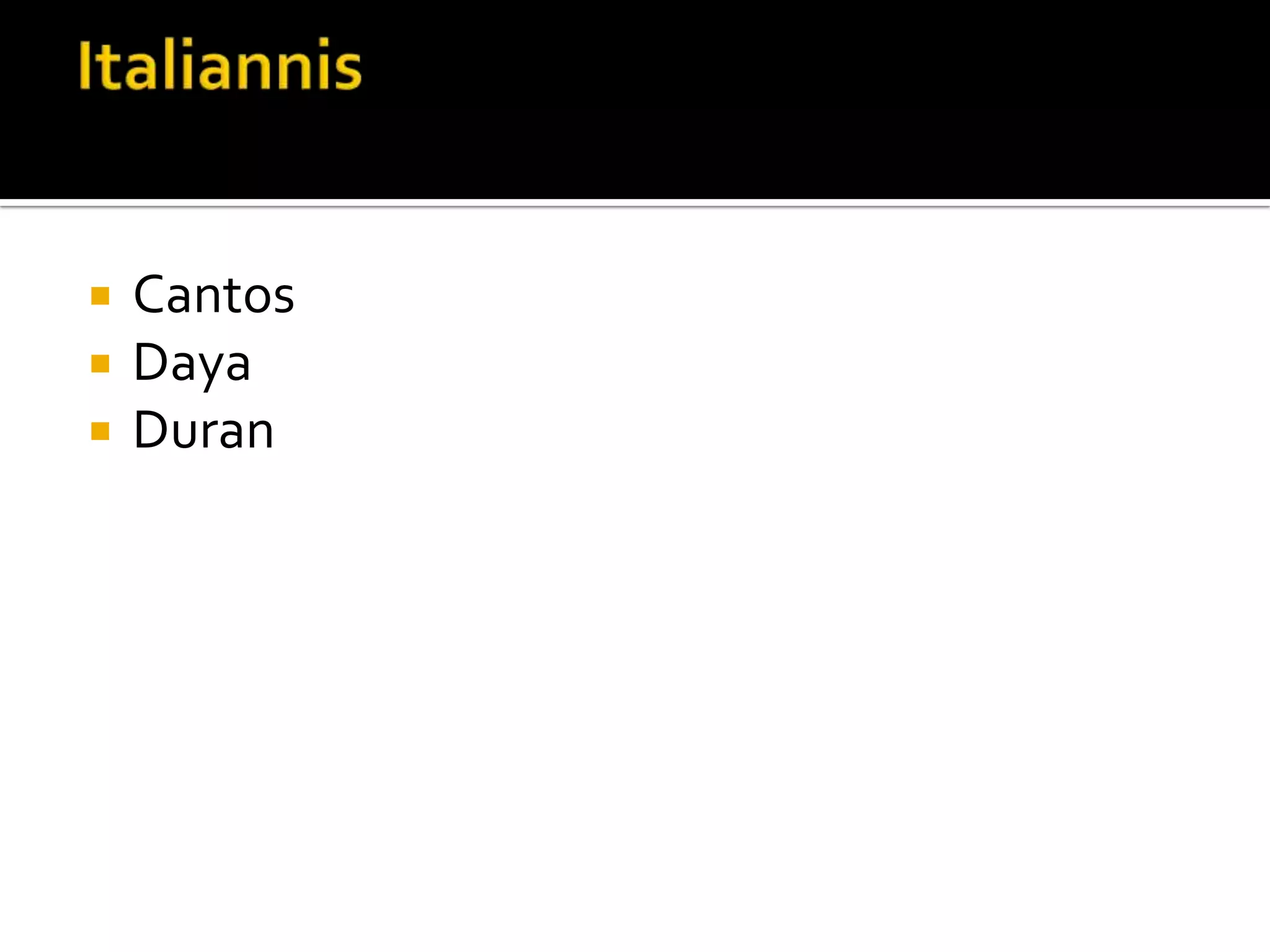 ItaliannisCantosDayaDuran