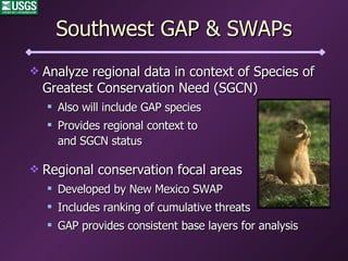 National Gap Analysis Program | PPT