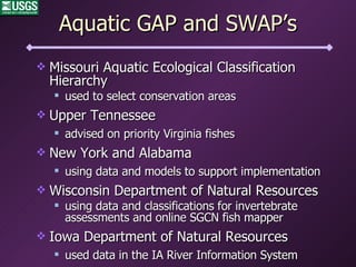 National Gap Analysis Program | PPT