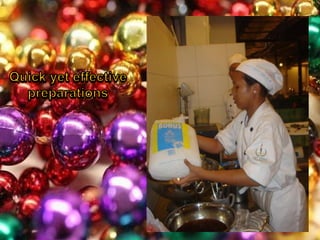 Quick yet effective preparations