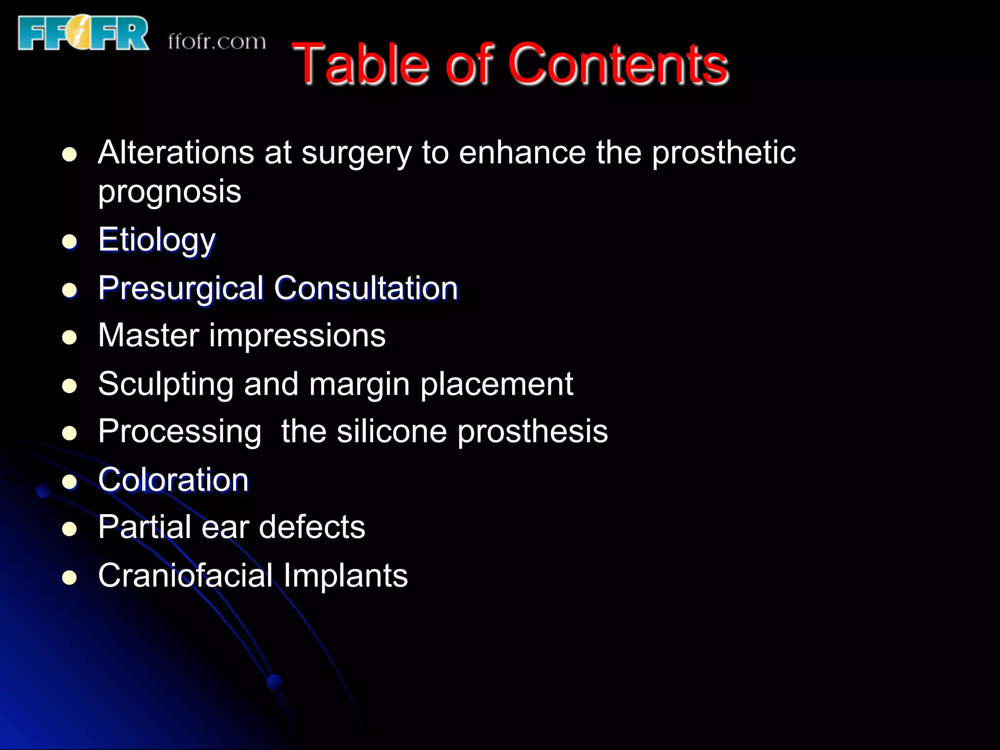 Restoration of ear defects | PDF