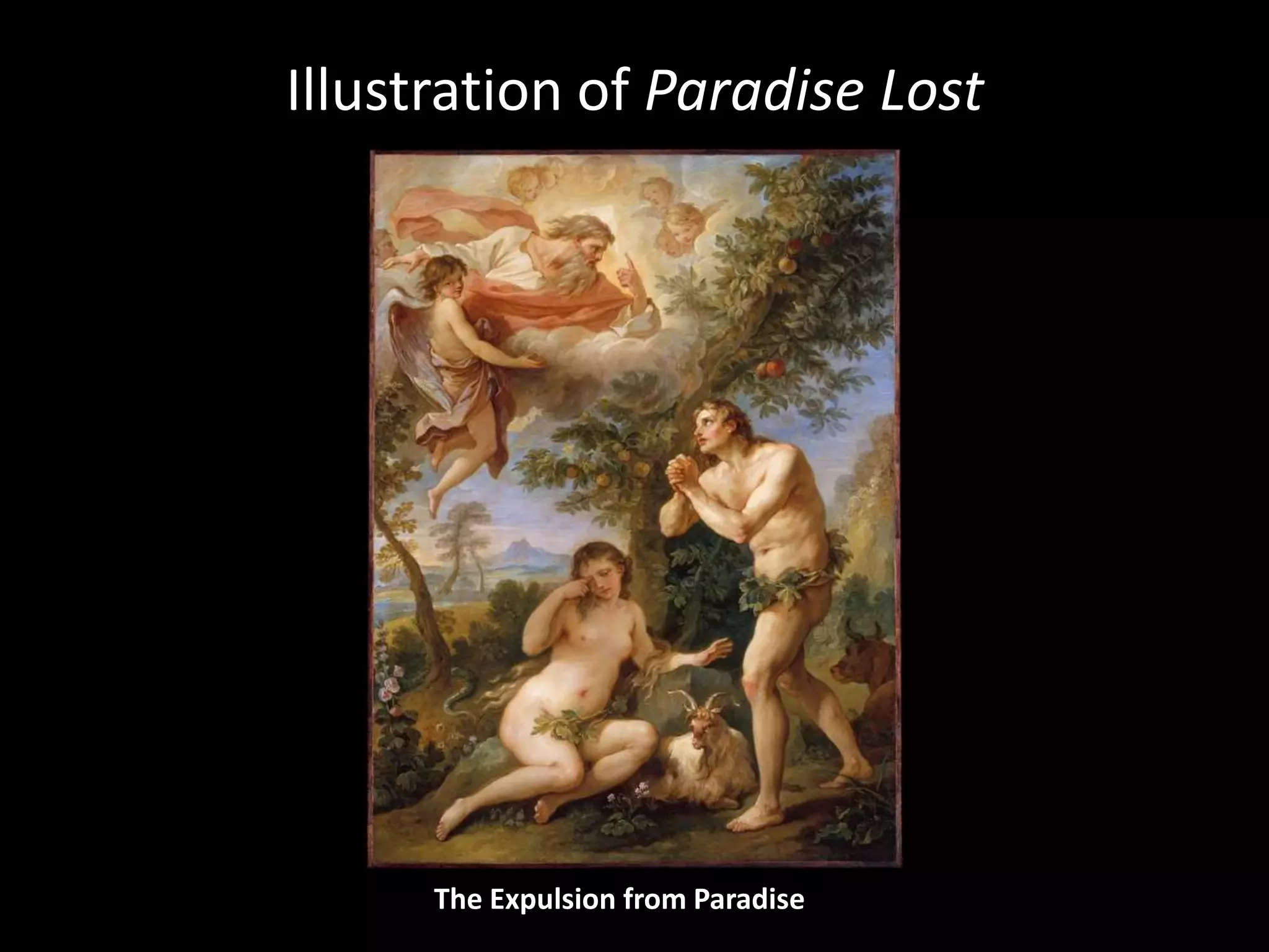 Illustrations of Paradise LostThe Temptation and Fall of Eve