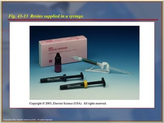 Restorative and esthetic dental materials | PPT