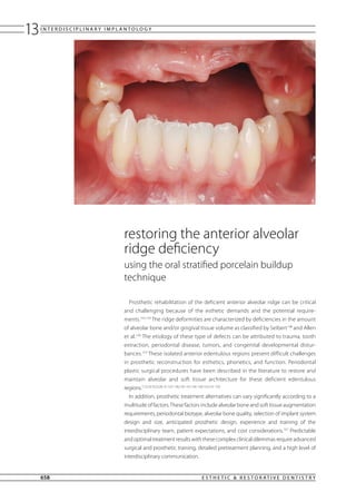 Restorative dentistry | PDF