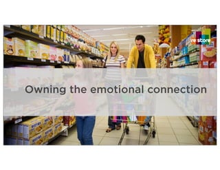 Owning the emotional connection
 