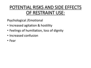 Restraints | PPTX
