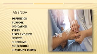 THE ROLE OF RESTRAINTS IN HEALTH CARE : BALANCING SAFETY AND AUTONOMY ...