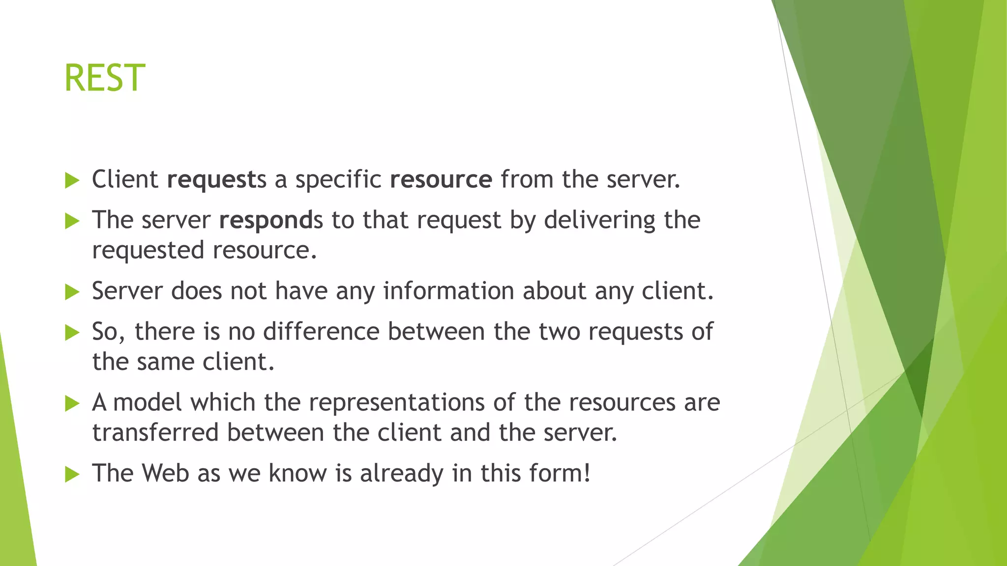 REST & RESTful Web Services | PPT